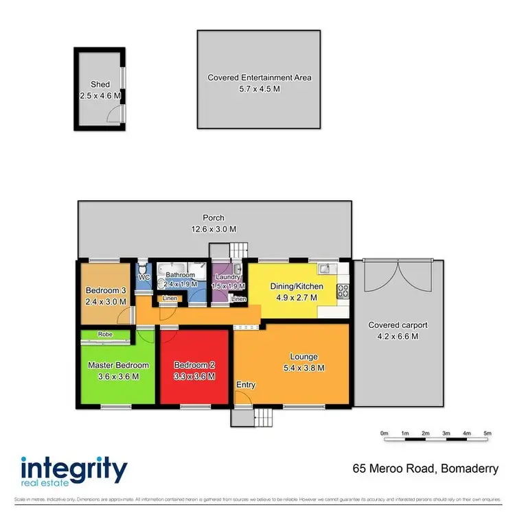 Floorplan of Homely house listing, 65 Meroo Road, Bomaderry NSW 2541