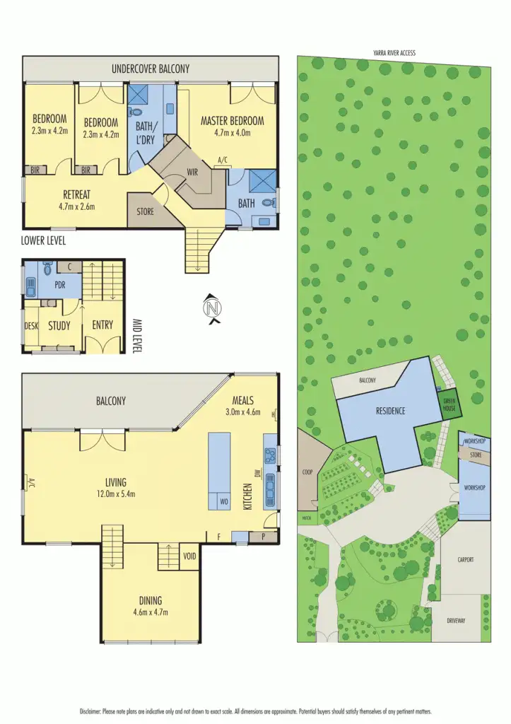 Floorplan of Homely house listing, 16 Naughton Avenue, Warrandyte VIC 3113