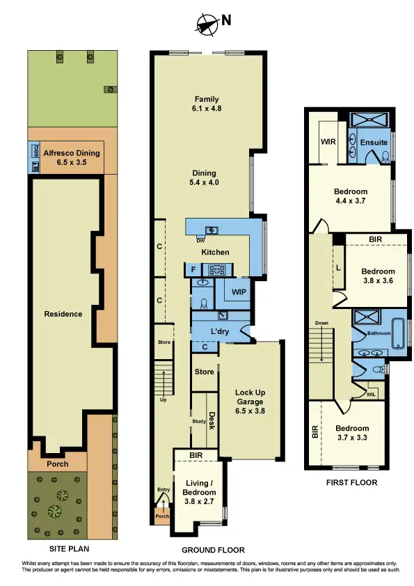 Floorplan of Homely house listing, A/5 Emu Avenue, Altona VIC 3018