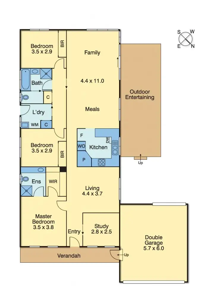 Floorplan of Homely house listing, 8 Batman Avenue, Mount Eliza VIC 3930