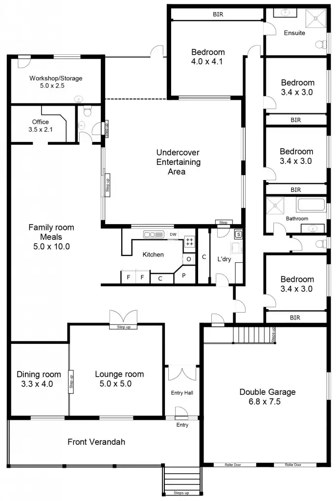 Floorplan of Homely house listing, 7 Derwent Avenue, Tatton NSW 2650