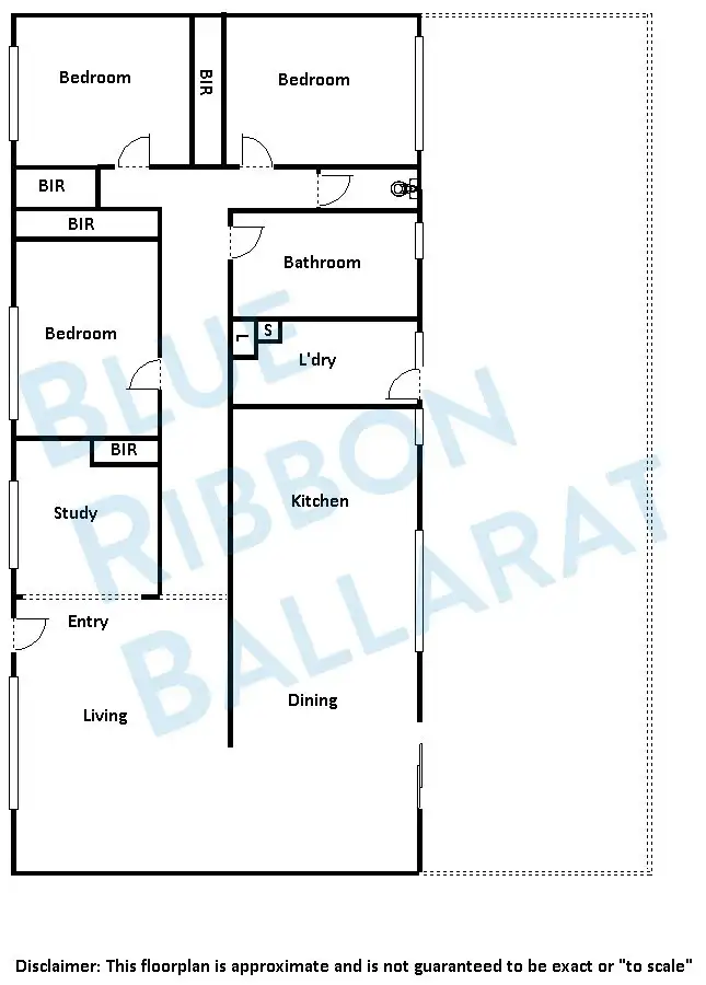 Floorplan of Homely house listing, 25 Leigh Court, Dereel VIC 3352