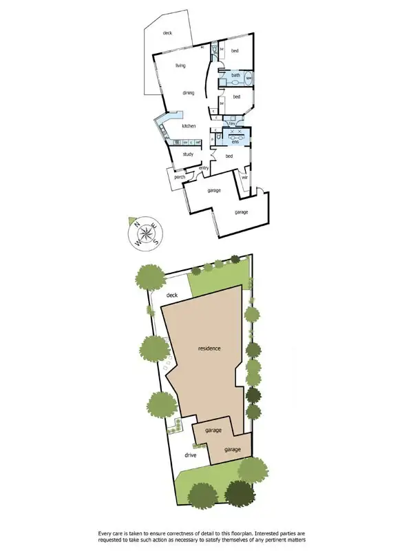 Floorplan of Homely house listing, 9 Birdrock Avenue, Mount Martha VIC 3934