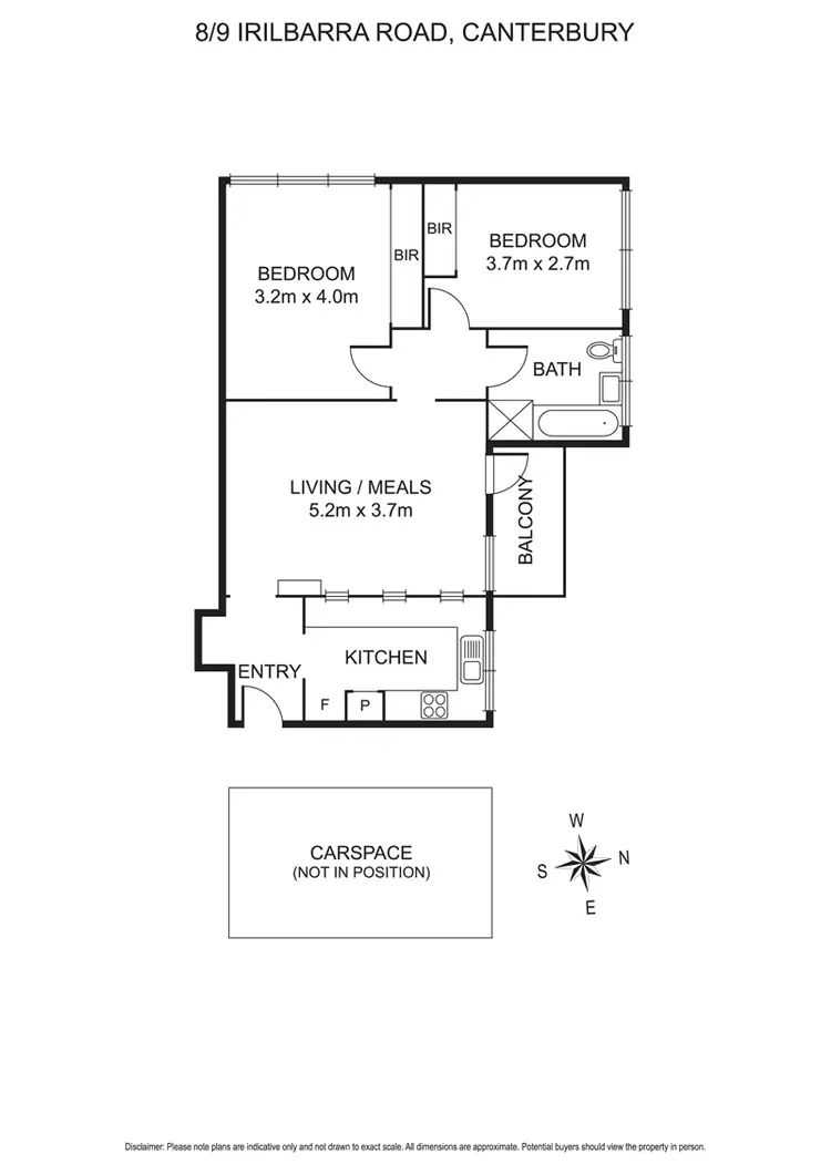 Floorplan of Homely apartment listing, 8/9 Irilbarra Road, Canterbury VIC 3126
