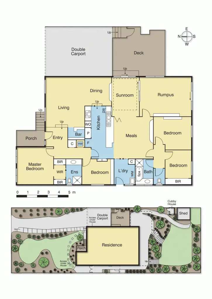 Floorplan of Homely house listing, 46 Floriston Grove, Eltham VIC 3095