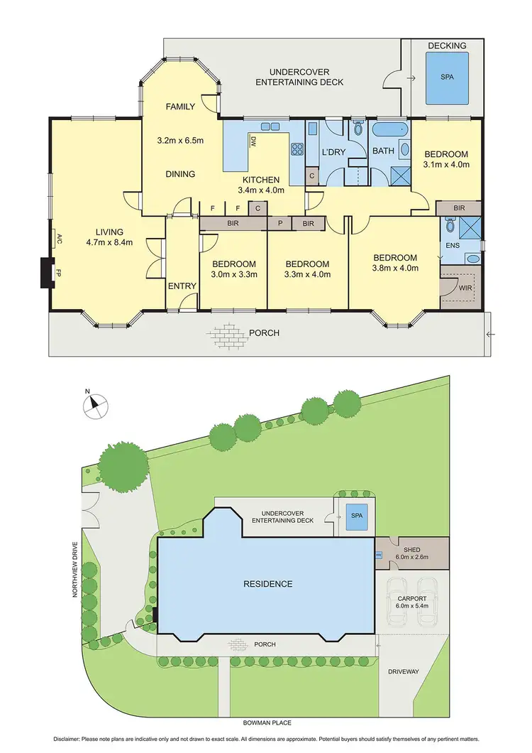 Floorplan of Homely house listing, 97 Northview Drive, Leopold VIC 3224