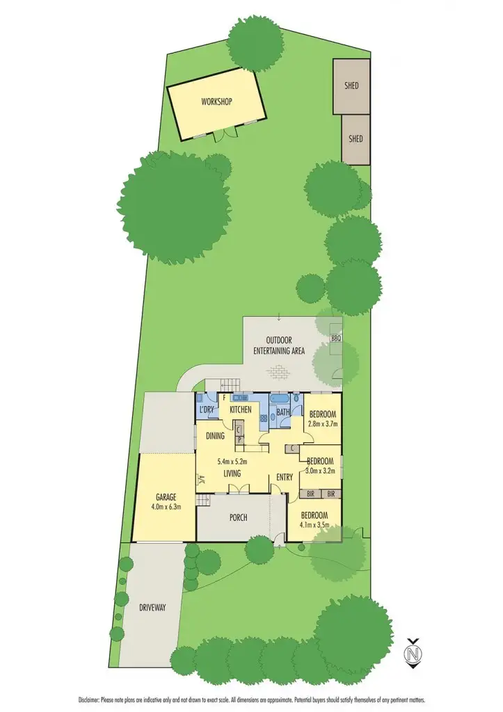 Floorplan of Homely house listing, 6 Mareeba Crescent, Bayswater VIC 3153