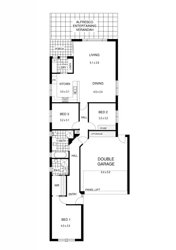 Floorplan of Homely house listing, 7a Shalford Terrace, Campbelltown SA 5074