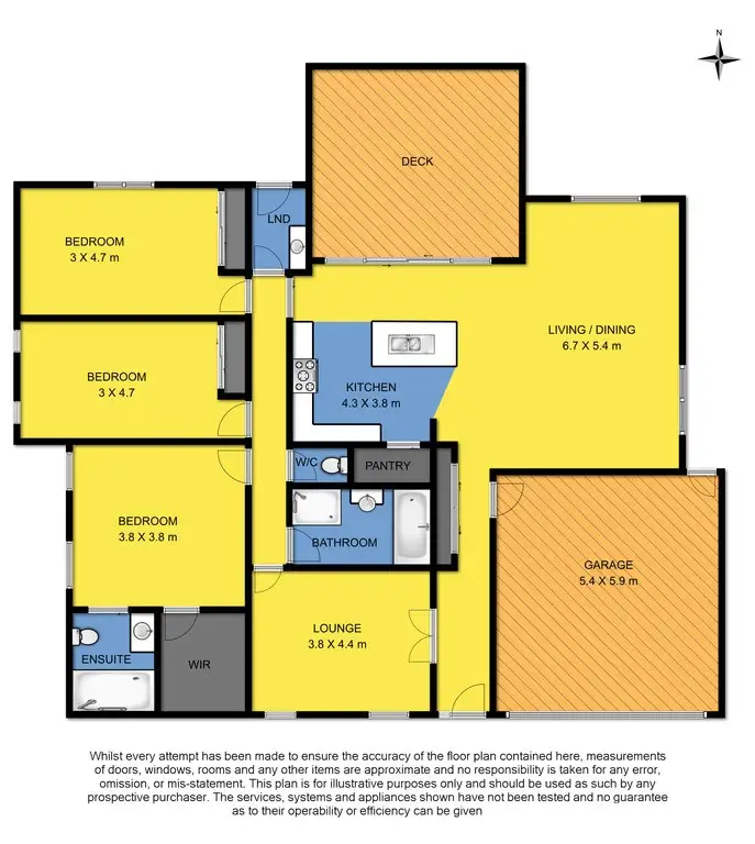 Floorplan of Homely townhouse listing, 22 Queen Street, Colac VIC 3250