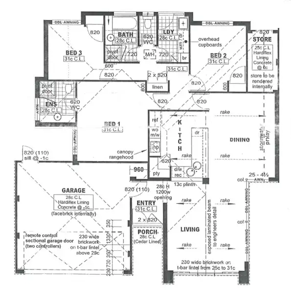Floorplan of Homely house listing, 20 Cambey Way, Brentwood WA 6153