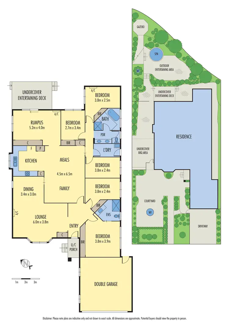 Floorplan of Homely house listing, 395 Serpells Road, Doncaster East VIC 3109
