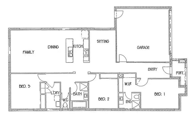 Floorplan of Homely house listing, 12 Aspect Drive, Huntly VIC 3551