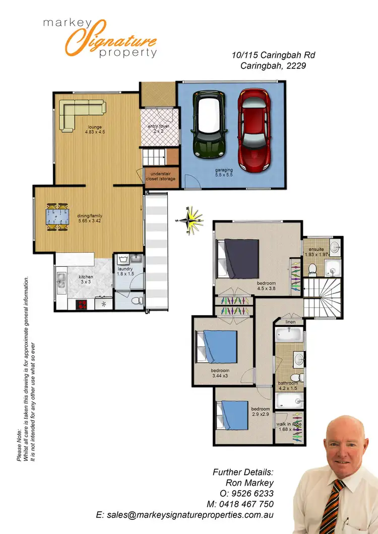 Floorplan of Homely townhouse listing, 10/115-121 Caringbah Road, Caringbah NSW 2229