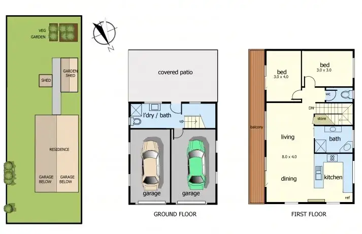 Floorplan of Homely house listing, 30 Spinks Avenue, Lake Conjola NSW 2539