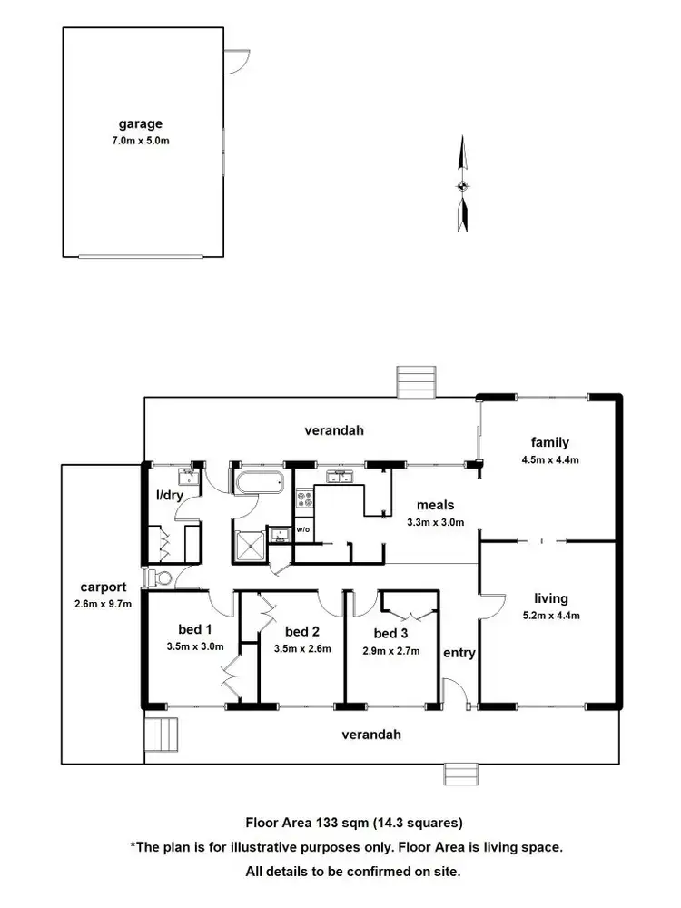 Floorplan of Homely house listing, 43 Auburn Road, Healesville VIC 3777