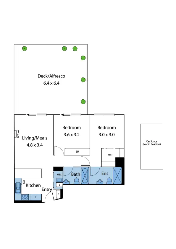 Floorplan of Homely apartment listing, 13/41 Moreland Street, Footscray VIC 3011