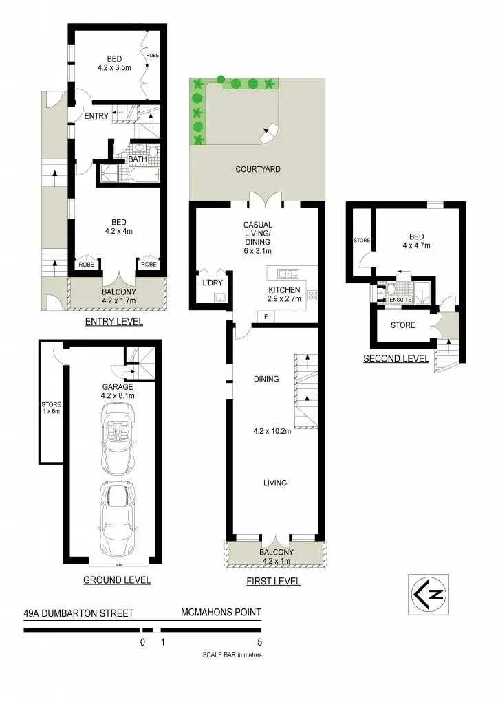 Floorplan of Homely house listing, 49a Dumbarton St, Mcmahons Point NSW 2060