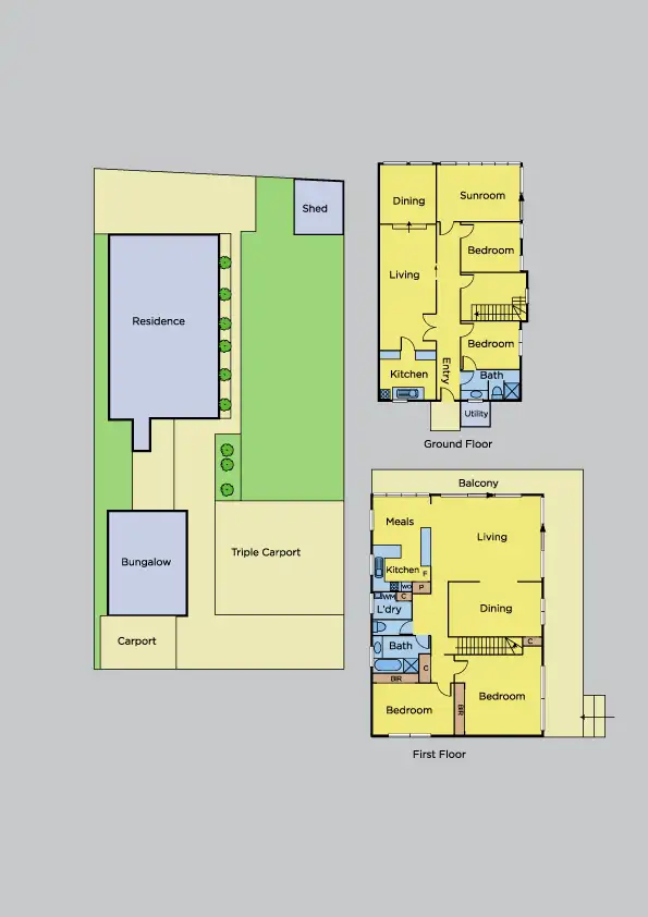 Floorplan of Homely house listing, 2a Park Lane, Aspendale VIC 3195