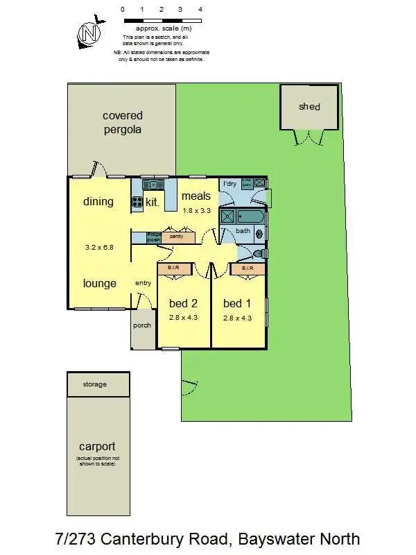 Floorplan of Homely unit listing, 7/273 Canterbury Road, Bayswater North VIC 3153