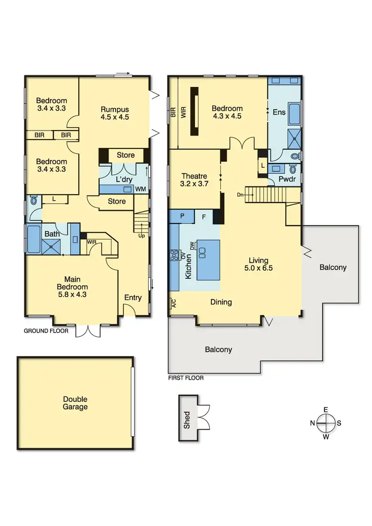 Floorplan of Homely house listing, 743 Esplanade, Mornington VIC 3931