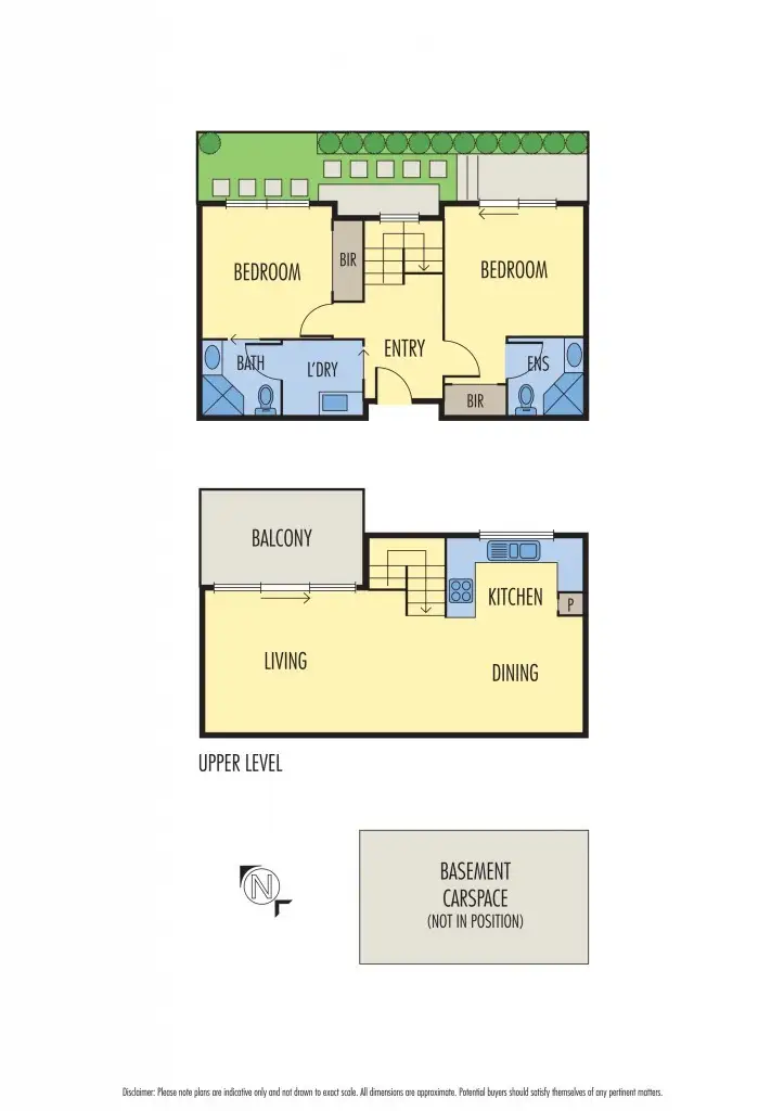 Floorplan of Homely townhouse listing, 3/490 Station Street, Carrum VIC 3197