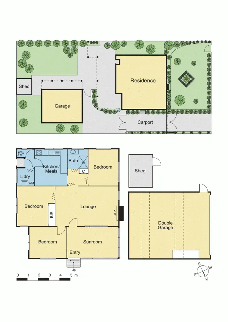 Floorplan of Homely house listing, 540 Waterdale Road, Heidelberg Heights VIC 3081