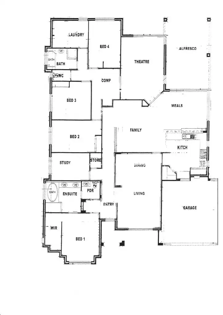 Floorplan of Homely house listing, 17 Wicklow Circle, Darch WA 6065