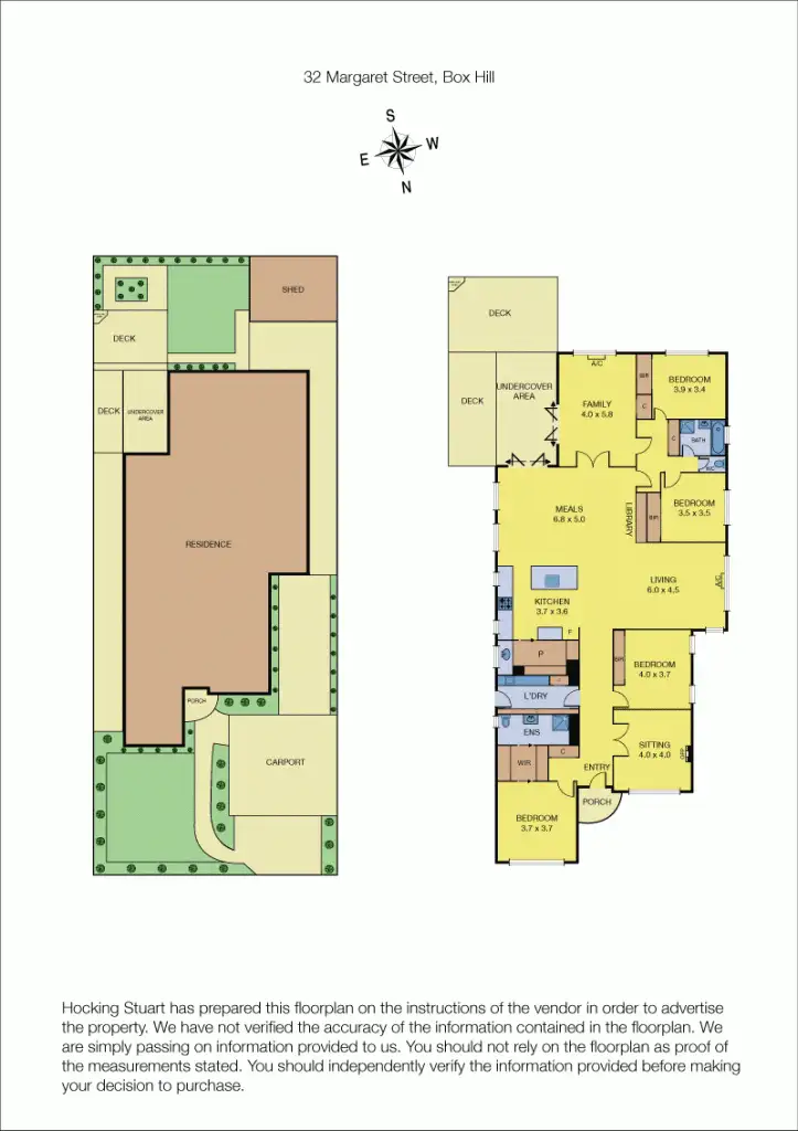 Floorplan of Homely house listing, 32 Margaret Street, Box Hill VIC 3128