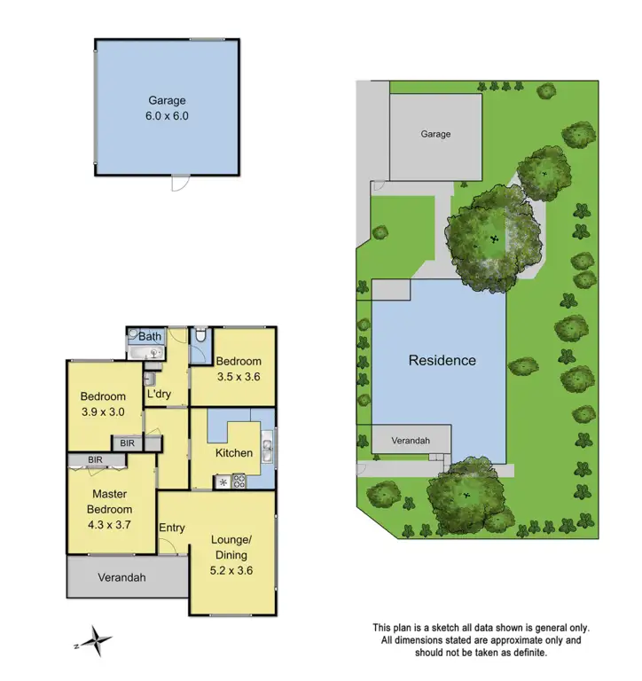 Floorplan of Homely house listing, 1/331 Dorset Road, Croydon VIC 3136