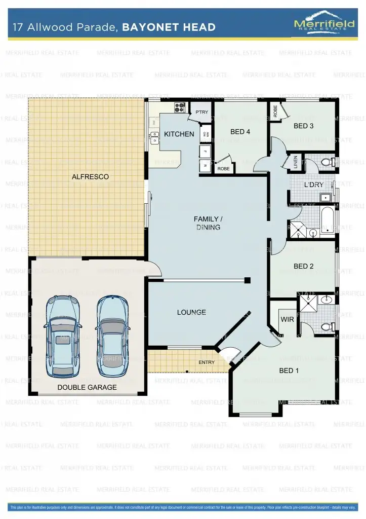 Floorplan of Homely house listing, 17 Allwood Parade, Bayonet Head WA 6330