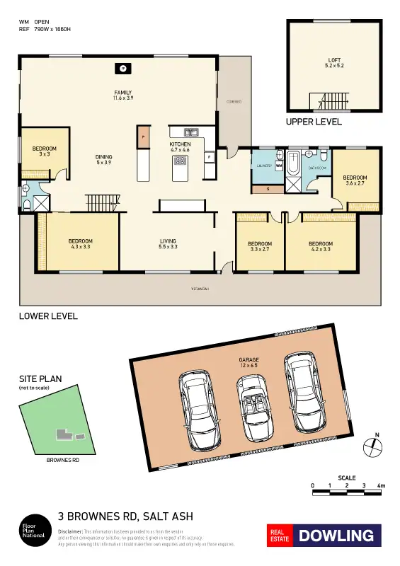 Floorplan of Homely house listing, 3 Brownes Road, Salt Ash NSW 2318