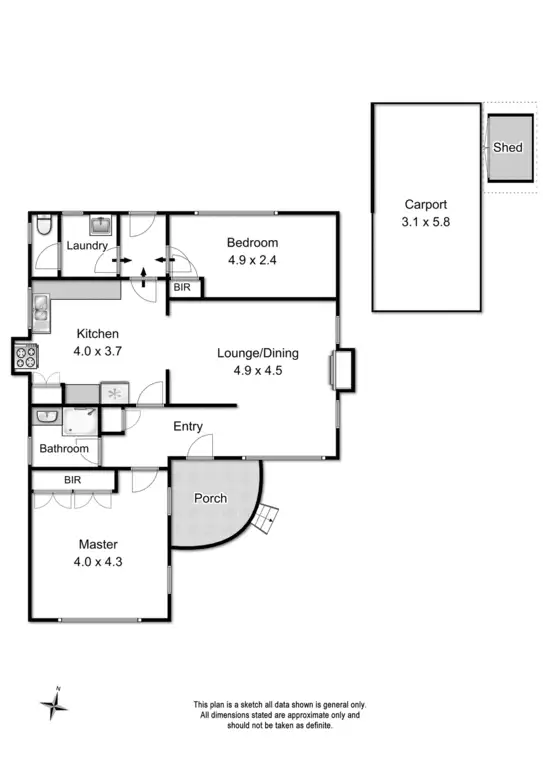 Floorplan of Homely house listing, 8 Andrew Street, Ringwood VIC 3134