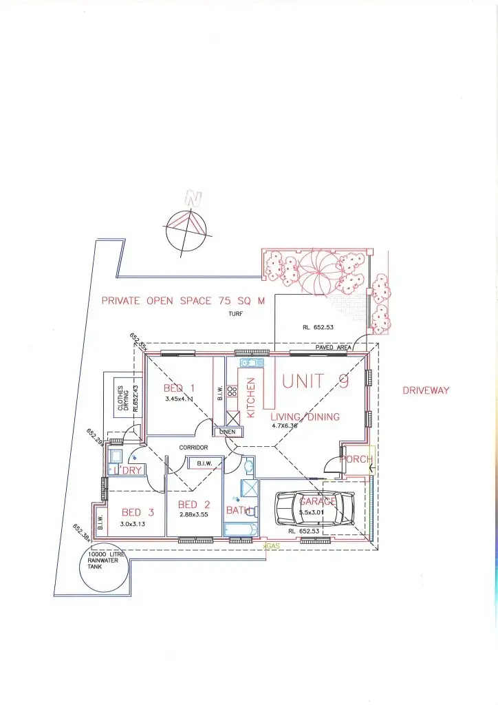 Floorplan of Homely house listing, 12/95 Gibson Street, Goulburn NSW 2580