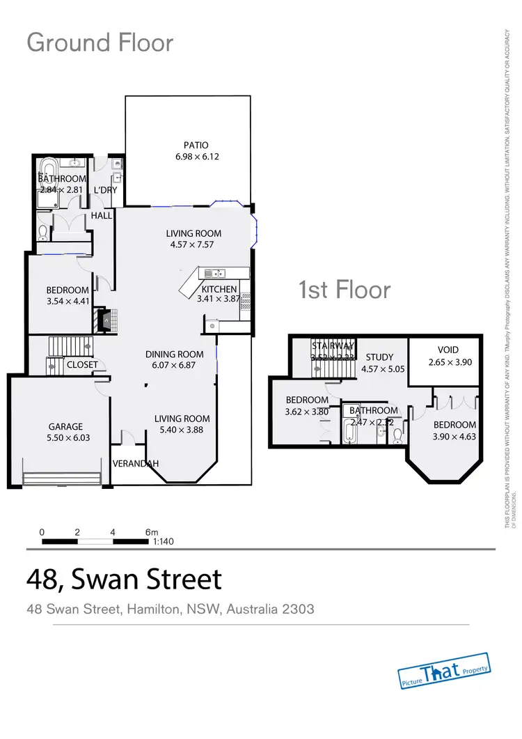 Floorplan of Homely house listing, 48 Swan Street, Hamilton NSW 2303