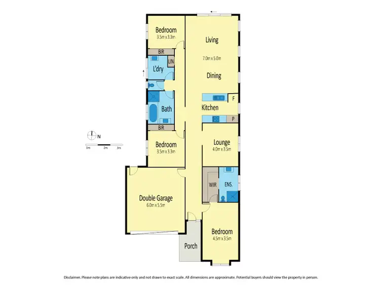 Floorplan of Homely house listing, 15 Bronte Way, Taylors Hill VIC 3037