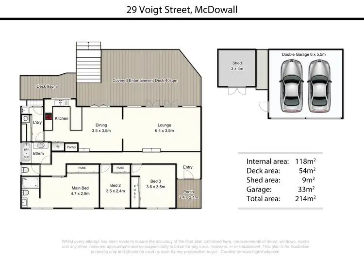 Floorplan of Homely house listing, 29 Voigt Street, Mcdowall QLD 4053