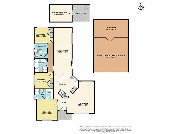 Floorplan of Homely house listing, 3 McGuigan Drive, Cranbourne West VIC 3977