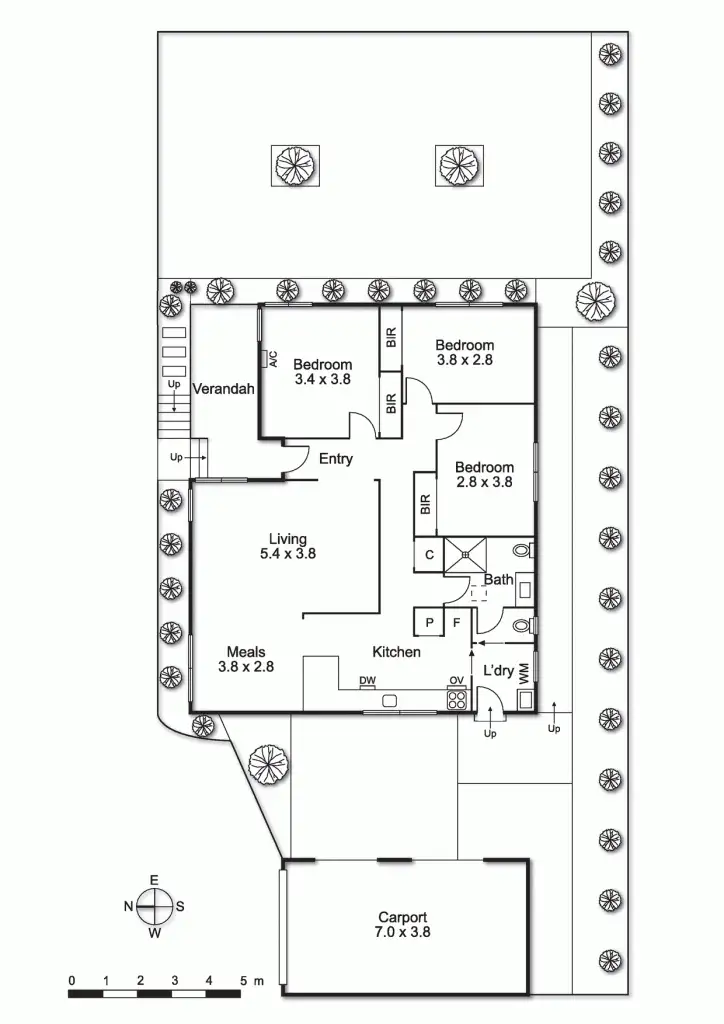Floorplan of Homely house listing, 1/677 Warrigal Road, Bentleigh East VIC 3165