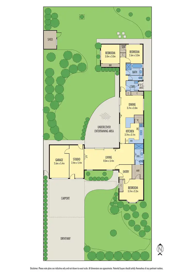 Floorplan of Homely house listing, 11 Braemar Court, Newtown VIC 3220