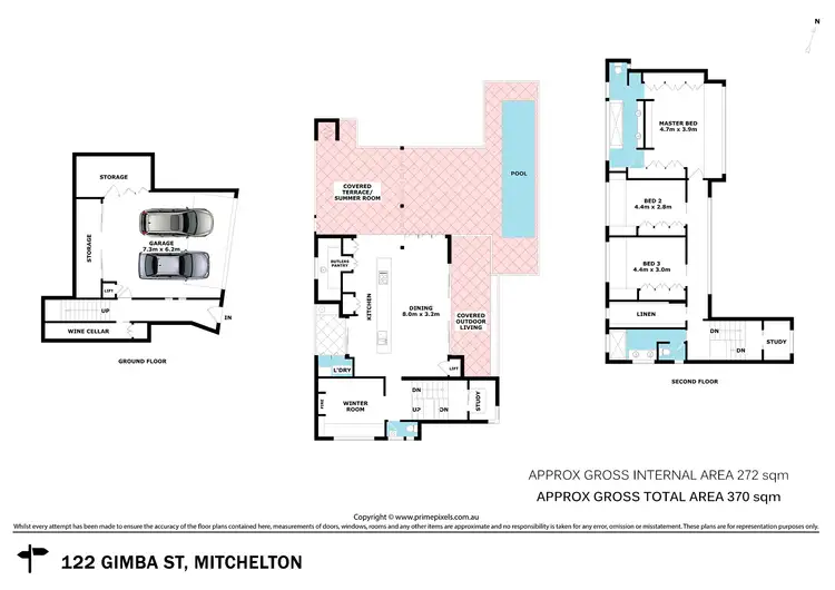Floorplan of Homely house listing, 122 Gimba Street, Mitchelton QLD 4053