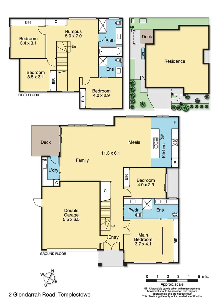 Floorplan of Homely house listing, 2 Glendarragh Road, Templestowe VIC 3106