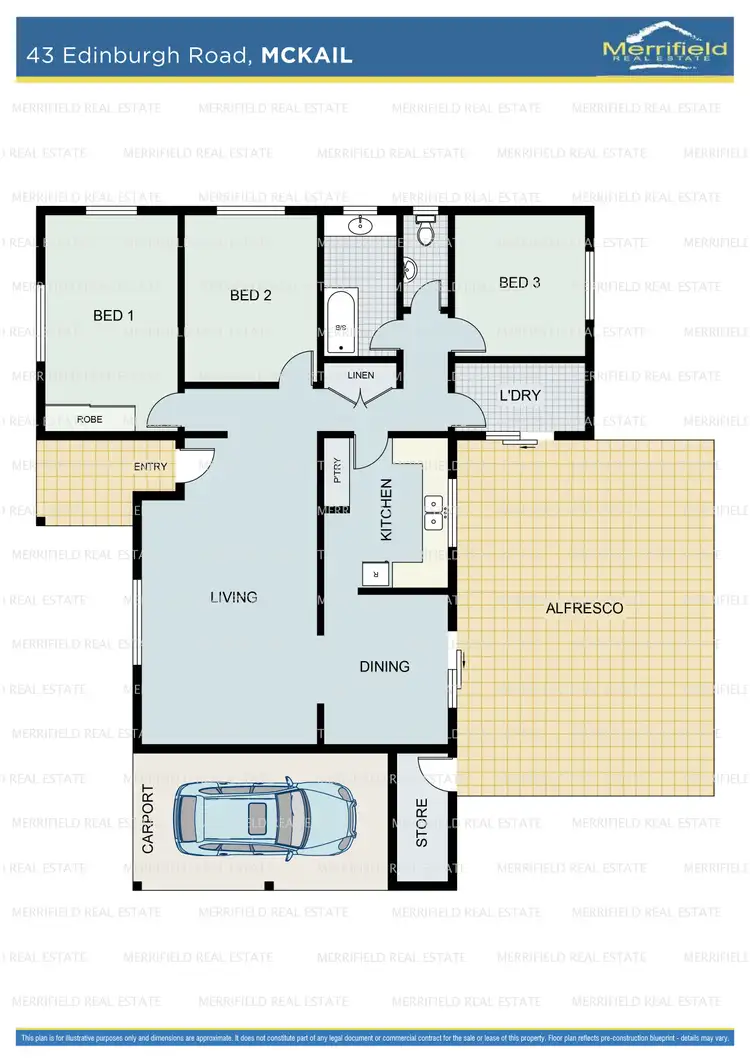 Floorplan of Homely house listing, 43 Edinburgh Road, Mckail WA 6330