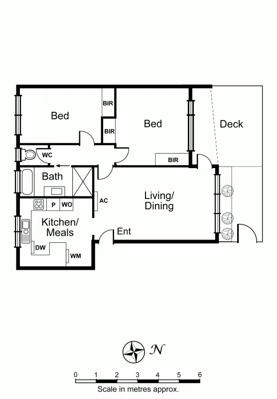 Floorplan of Homely apartment listing, 2/33 Armadale Street, Armadale VIC 3143