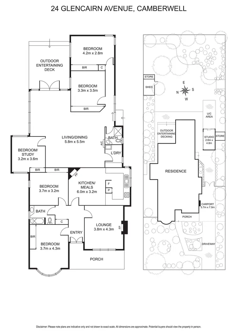 Floorplan of Homely house listing, 24 Glencairn Avenue, Camberwell VIC 3124