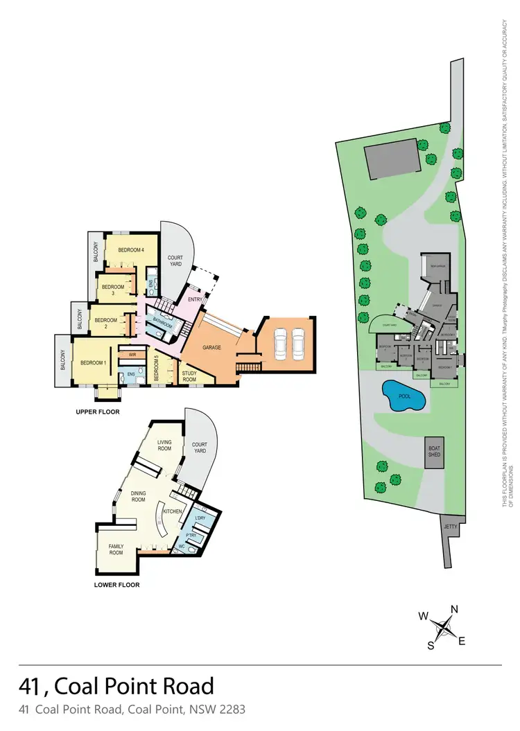 Floorplan of Homely house listing, 41 Coal Point Road, Coal Point NSW 2283