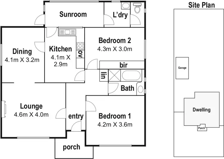 Floorplan of Homely house listing, 11 Thackeray Road, Reservoir VIC 3073