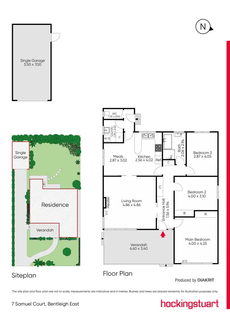 Floorplan of Homely house listing, 7 Samuel Court, Bentleigh East VIC 3165