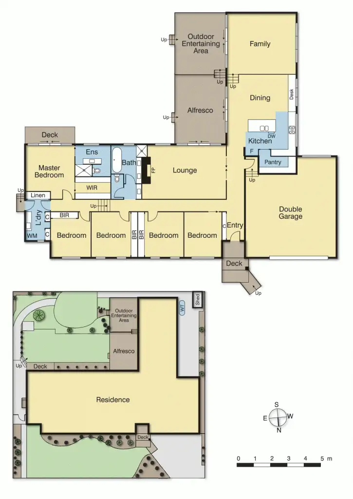 Floorplan of Homely house listing, 10 Henry Arthur Drive, Diamond Creek VIC 3089