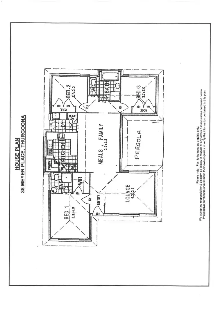 Floorplan of Homely house listing, 38 Meyer Place, Thurgoona NSW 2640