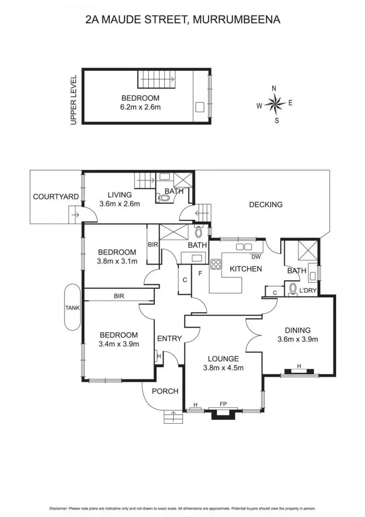 Floorplan of Homely house listing, 2a Maude Street, Murrumbeena VIC 3163